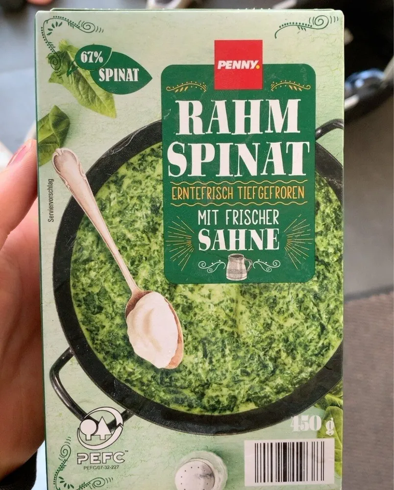 Rahmspinat