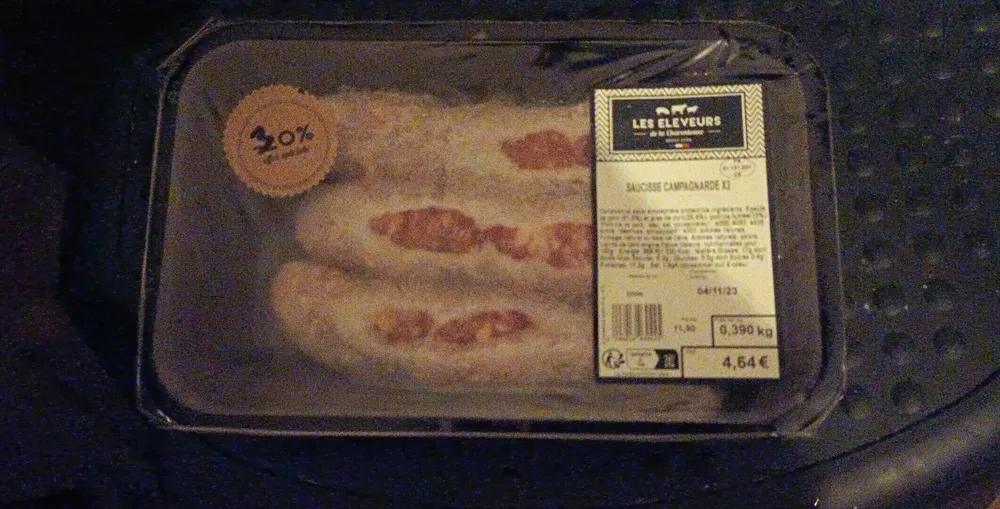 Saucisse campagnarde