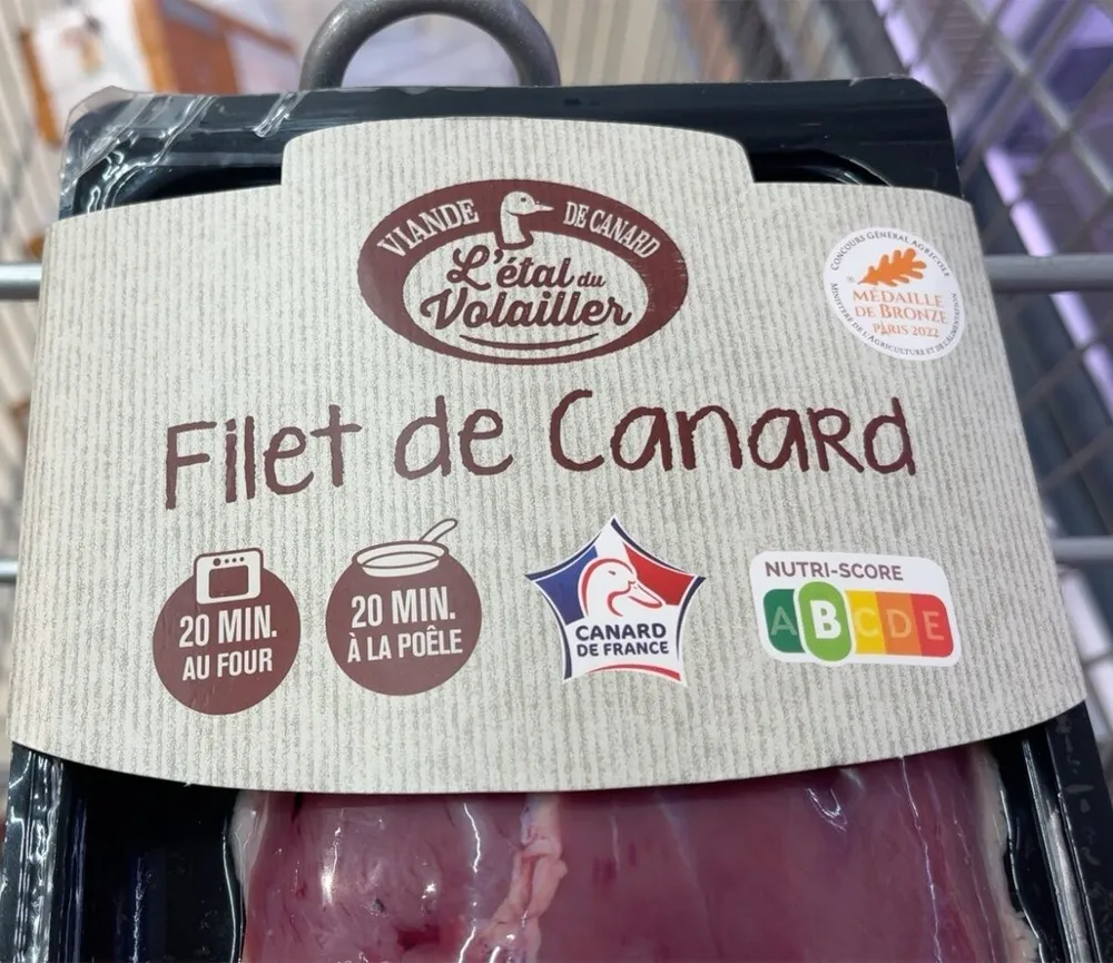 Filet de canard