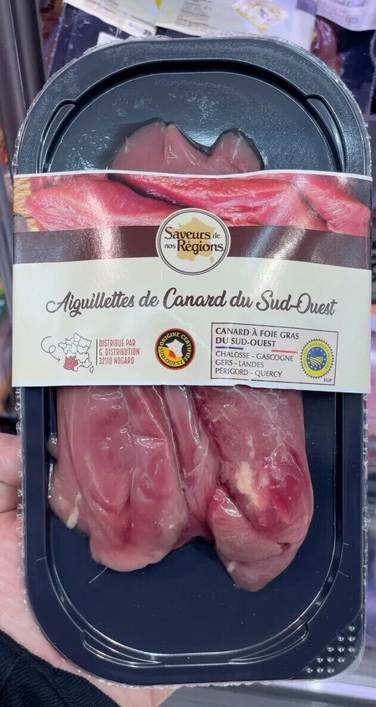Aiguillettes de Canard du Sud ouest