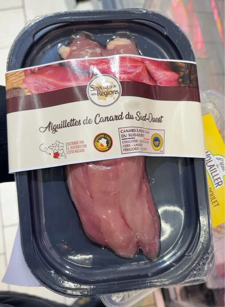Aiguillettes de canard du Sud Ouest