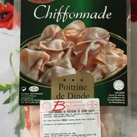 (Chiffonnade)Poitrine de dinde