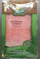 Lachsschinken in Scheiben