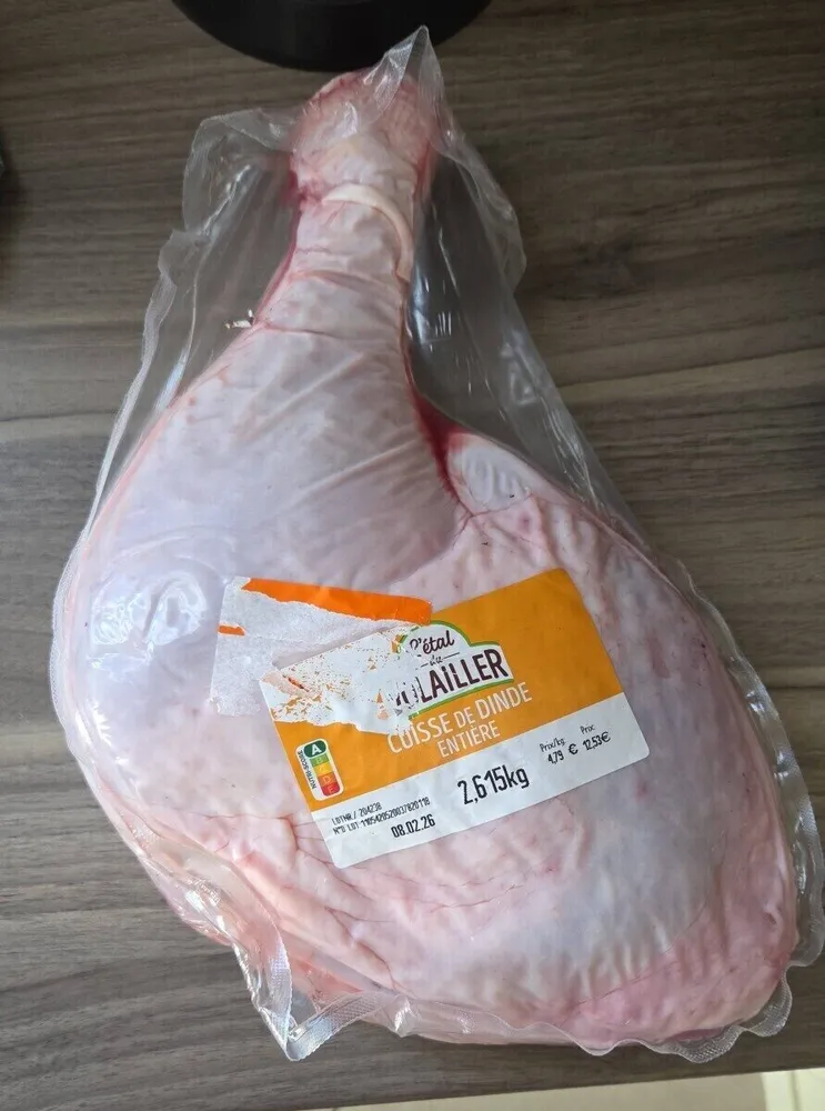 Cuisse de dinde entière