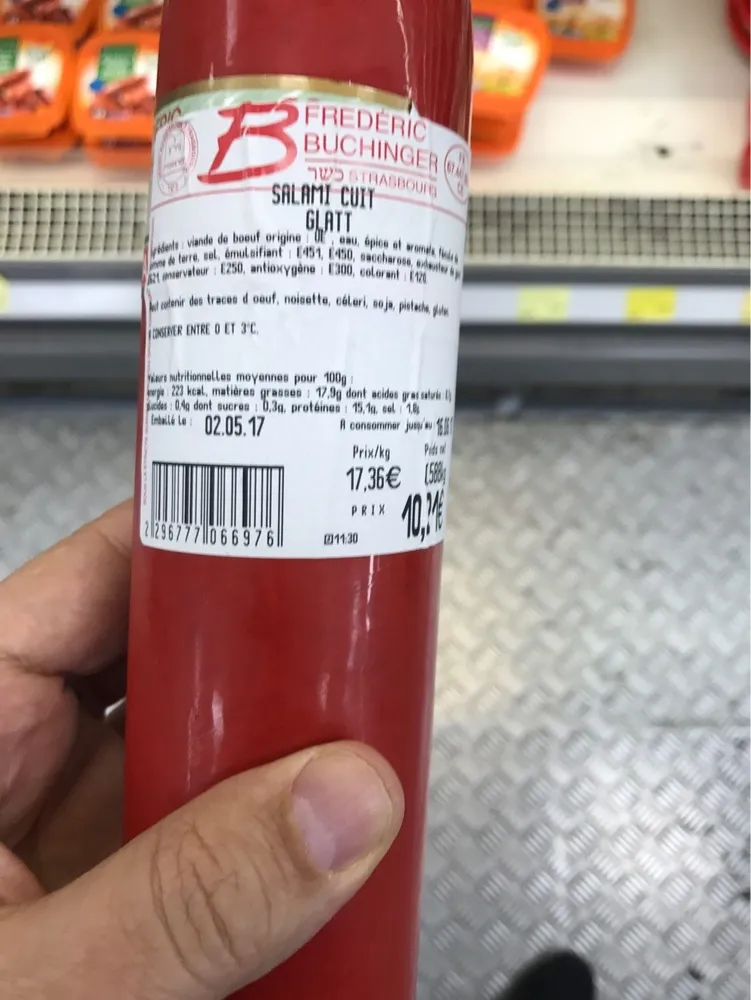 Salami cuit