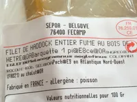 Filet de Haddock fumé
