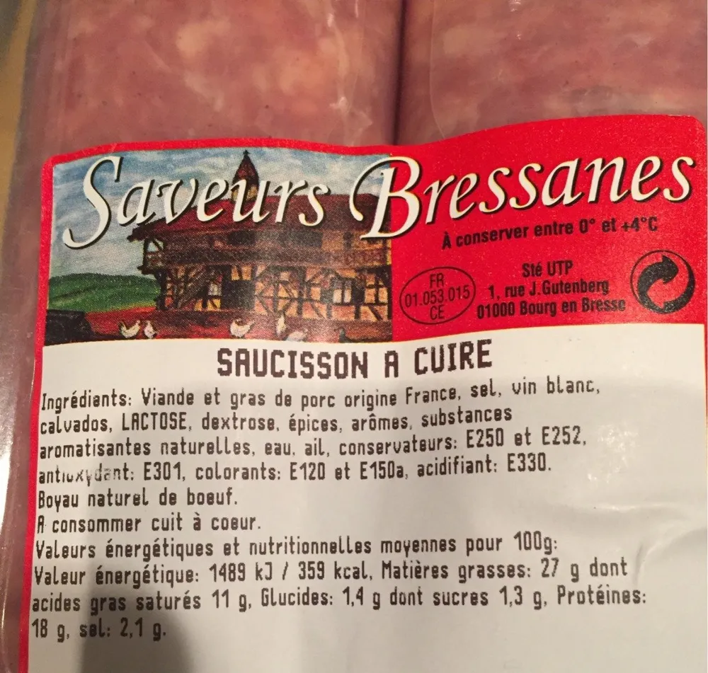 Saucisson à cuire