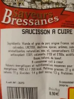 Saucisson a cuire