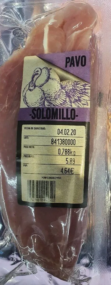 Solomillo pavo