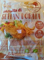 Cotoletta di seitan dorata