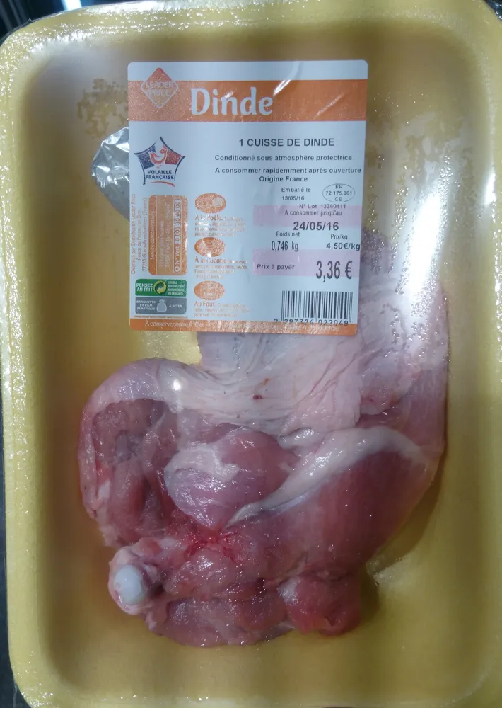 1 Cuisse de dinde