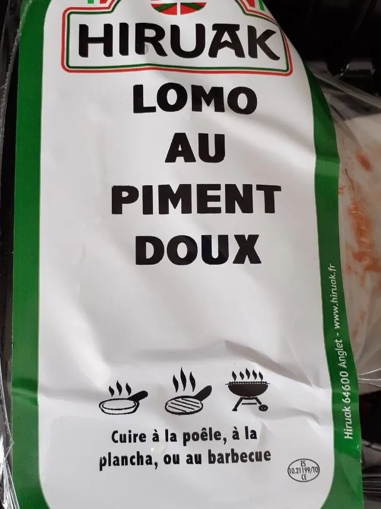 Lomo au piment doux