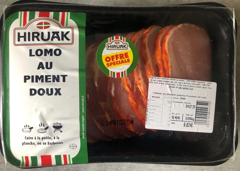 Lomo au piment doux