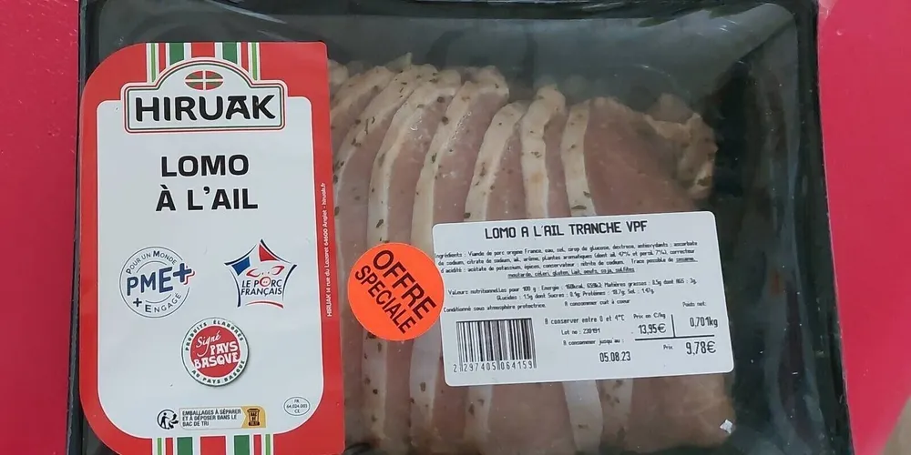 Lomo à l'ail