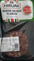 Boudin basque plancha