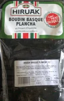 Boudin basque plancha