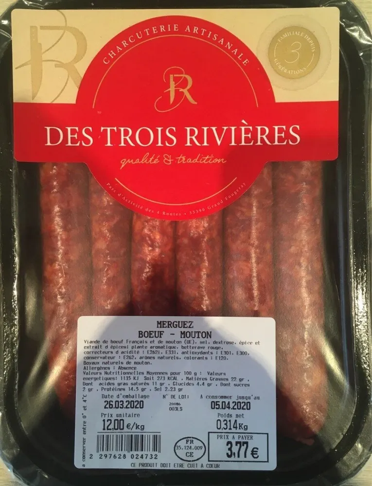 Merguez Boeuf-Mouton