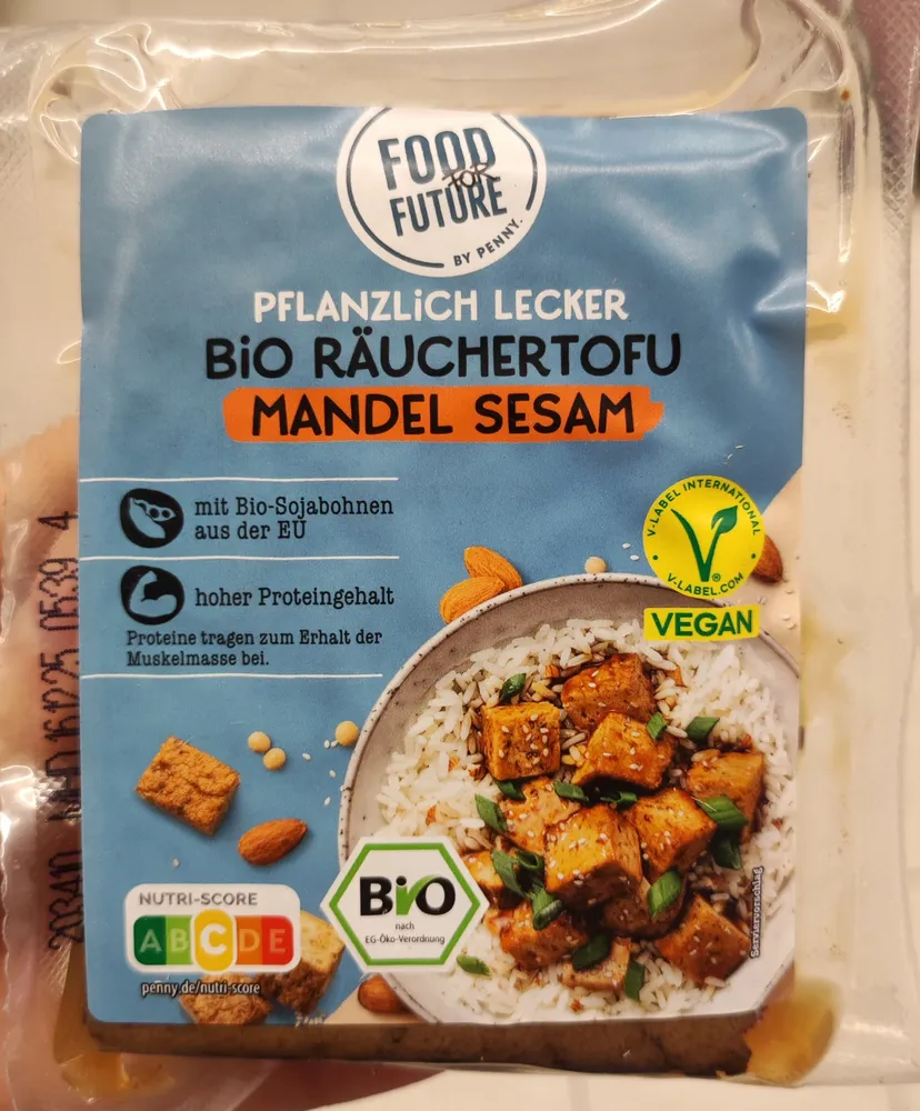 Mandel Sesam Tofu