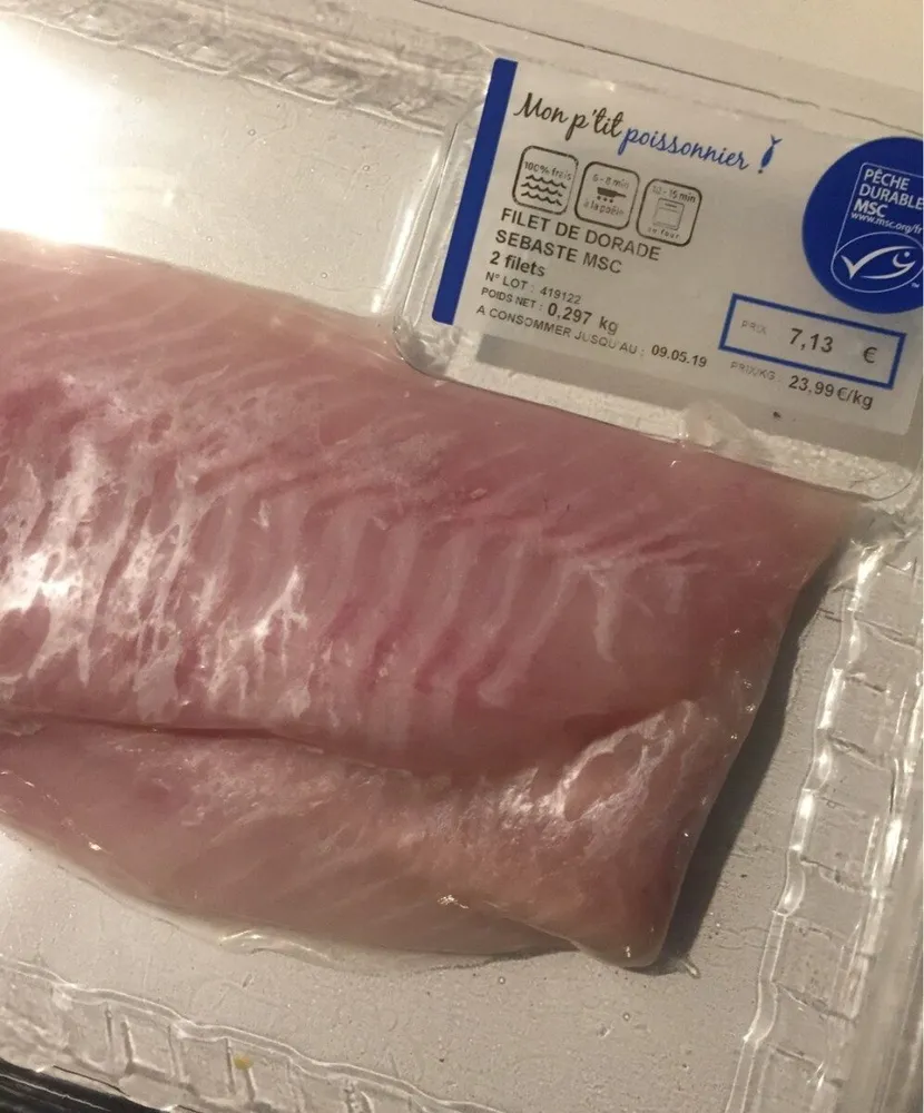 Filet de dorade