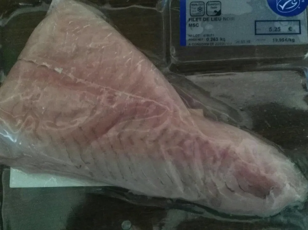 Filet de lieu noir