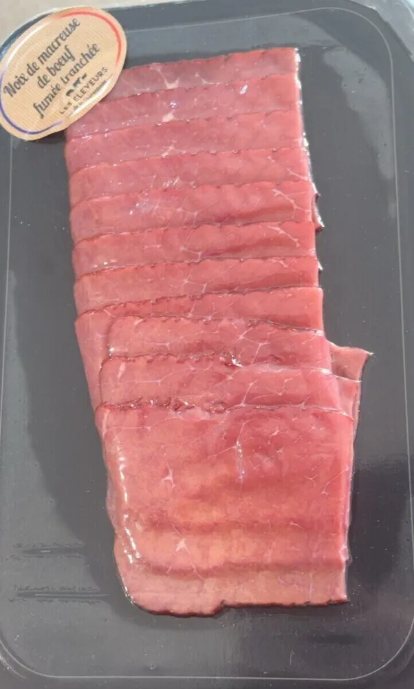 Boeuf Noix macreuse Fumee Tranchee