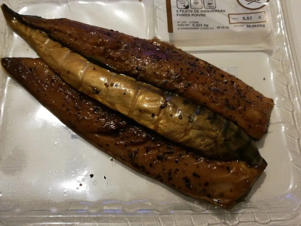3 filets de maquereau