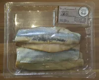 Filets de hareng doux fumé sous vide