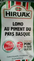 Lomo au piment du pays basque