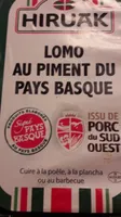 Lomo au piment du pays basque