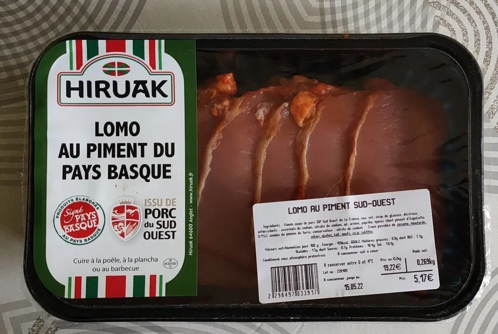 Momo au piment du pays basque