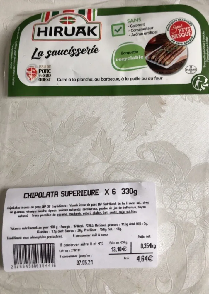 Chipolata supérieure