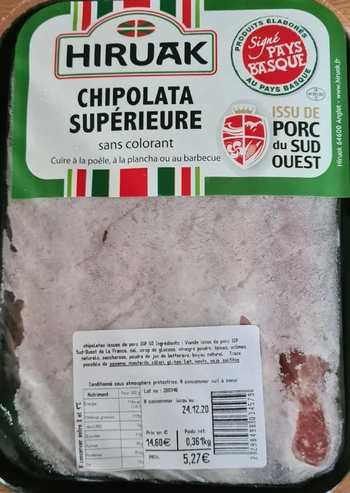 Chipolatas supérieures