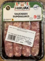 Saucisses supérieures