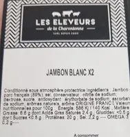 Jambon blanc