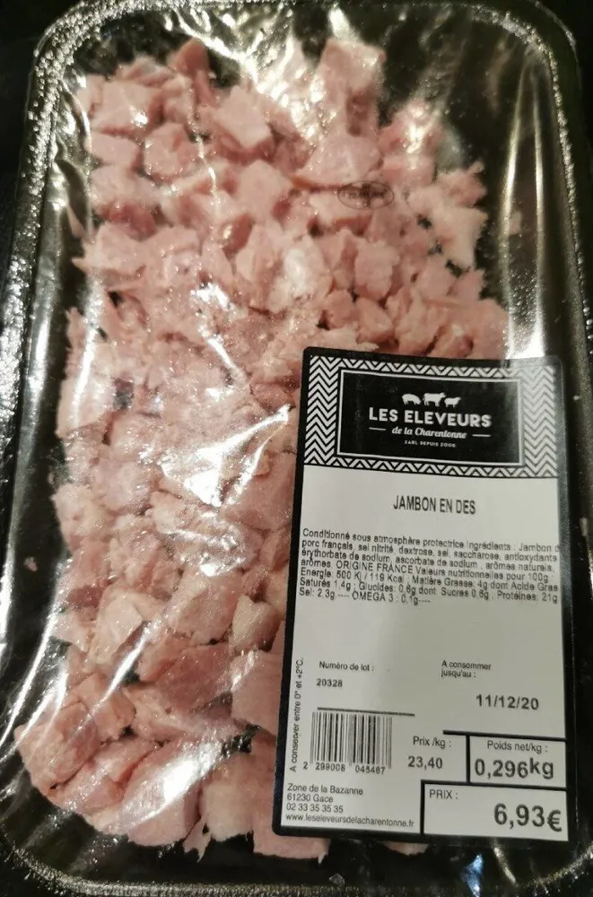 Jambon en dés