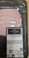 Rôti de porc cuit tranché