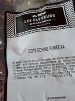 Côtes echine fumée