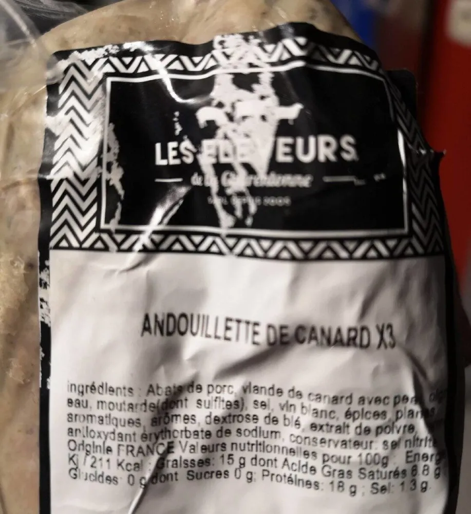 Andouillette de canard x3