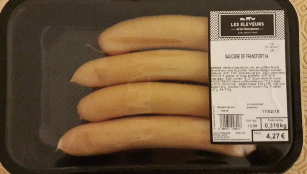 Saucisses de francfort