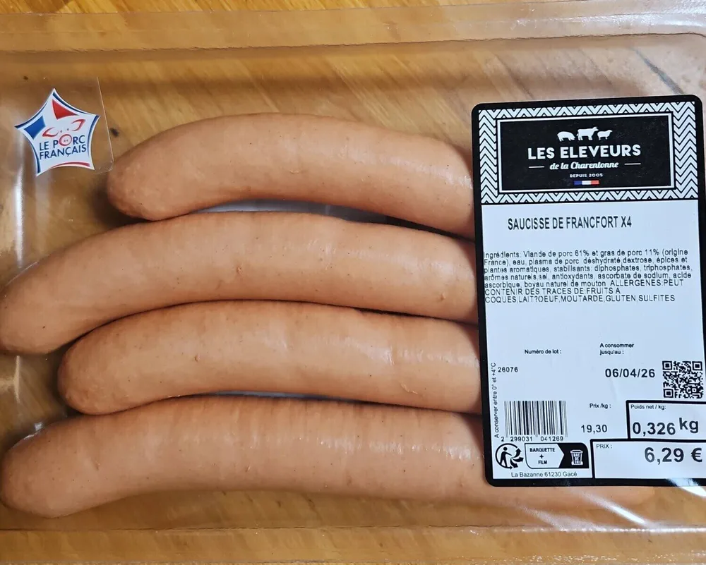 Saucisses de francfort