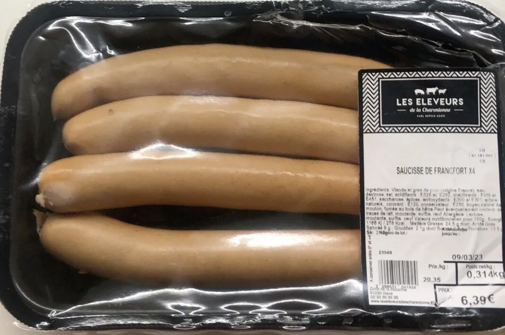 Saucisse de francfort