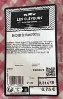 Saucisses francfort