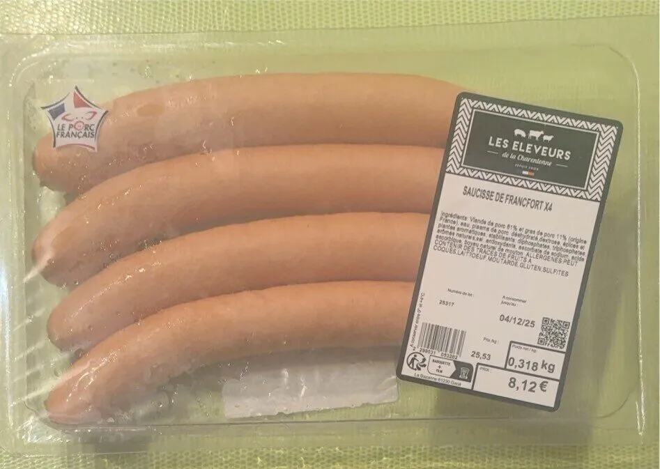 Saucisse de francfort