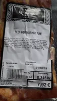 Filet mignon de porc fumé