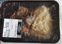 Boeuf bourguignon et écrasé de pommes de terre