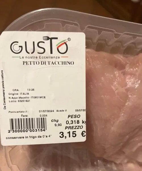 Petto  di tacchino