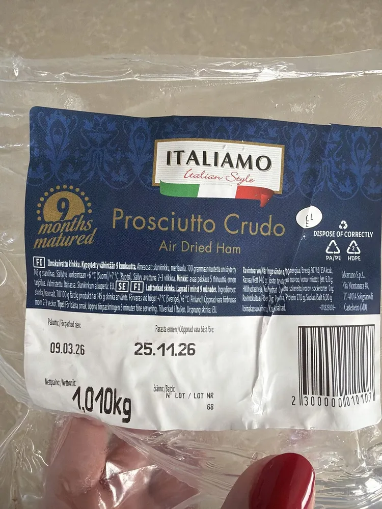 Prosciutto Crudo
