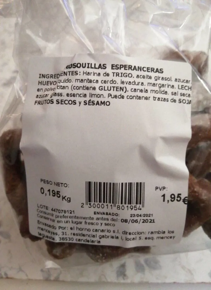 Rosquillas esperanceras