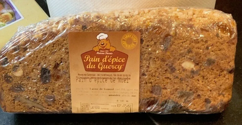 Pain d'épices de Noel