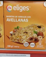 Barrita cereales con avellanas